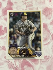 2023 Topps Update Gus Varland Rookie #US241 Milwaukee Brewers RC (Y)