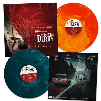 IT: Welcome To Derry Horror Soundtrack Vinyl Record Color Variant