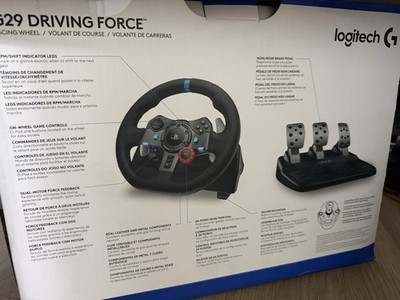 Logitech G29 Driving Force Racing Wheel and Pedals for PlayStation PS3 PS4 PS5