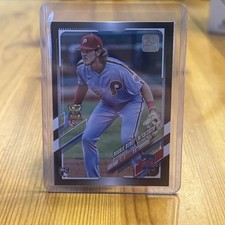 2021 Topps Update Series Rookie Debut Alec Bohm #US250 (RC) Black Parallel #1/70