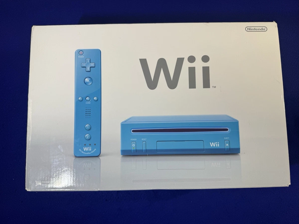 Nintendo Wii NTSC-U/C Blue Video Game Consoles for sale | eBay