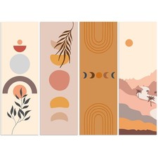 4 Pcs Locker Magnetic Wallpaper 12 x 36 Inch Removable Locker Decorations Sti...