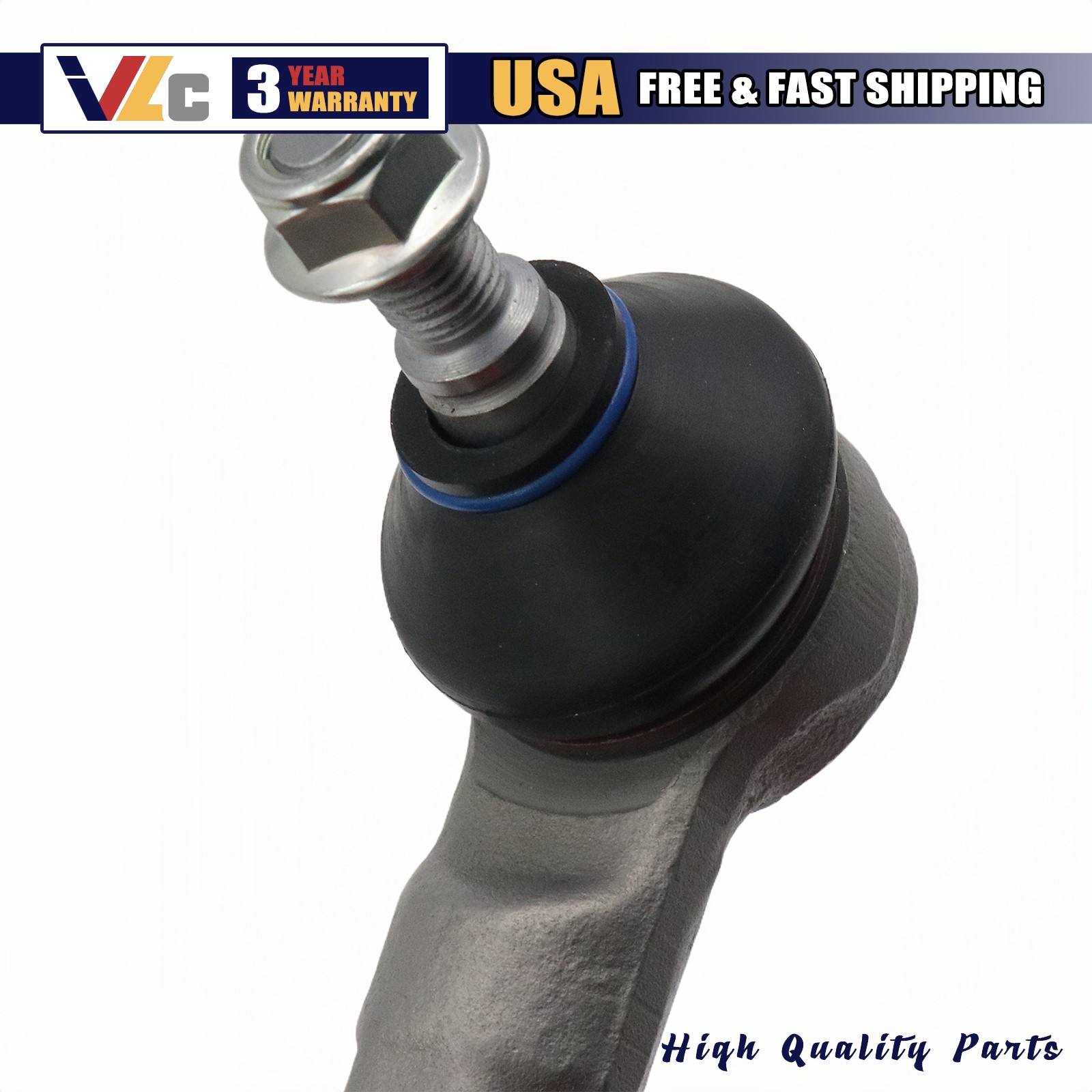Qty2 For Maserati GranCabrio Quattroporte GranTurismo New Outer Tie Rod End Kit