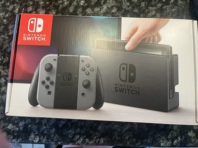 Nintendo Switch 1st Gen Console Original Box & Controllers W/ 64GB SD Card & RCM