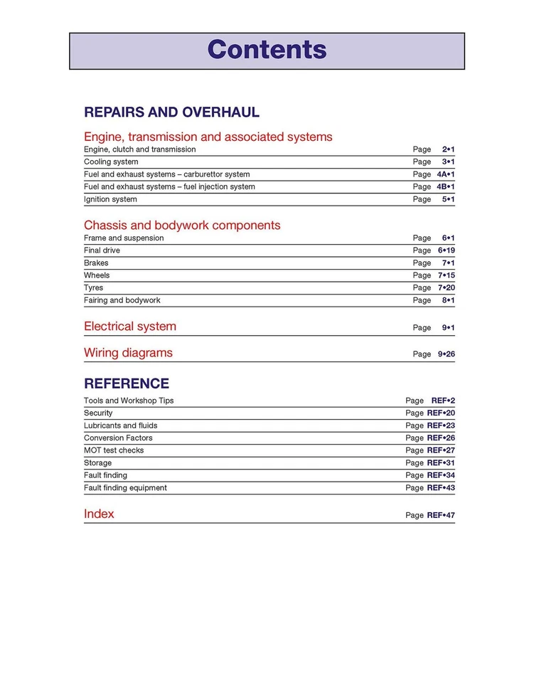 Yamaha YZF-R1 (1998-2003) Haynes Repair Manual - Image 4 of 4