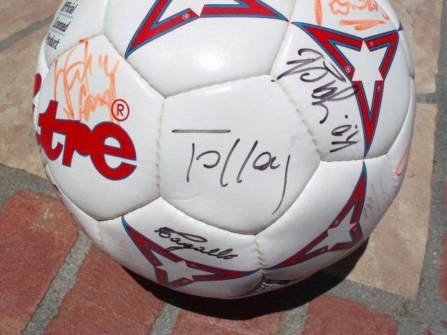 Signed Soccer Ball - 1994 Brazillian FIFA World Cup Team