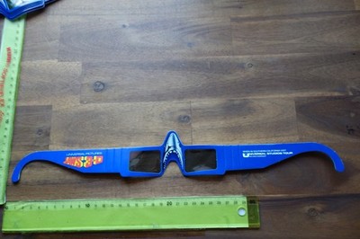3D-Brille Kino Film JAWS Der weiße Hai Universal Studios Tour VIVI DEPTH