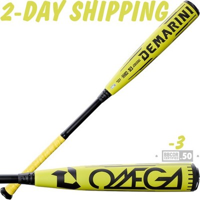 2026 DeMarini Omega 33''/30 oz ELECTRIC YELLOW LTD BBCOR Baseball Bat -FAST SHIP