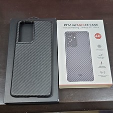 PITAKA MagEZ Aramid Fiber Back Case for Samsu...