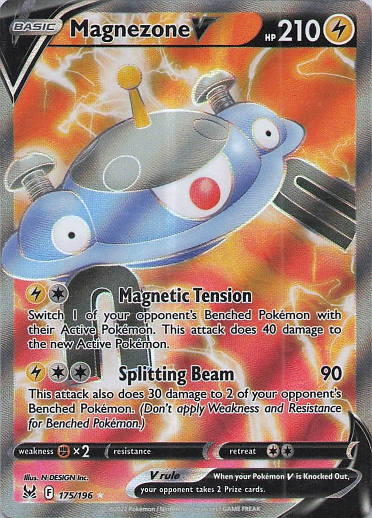 Magnezone V (Full Art) Ultra Rare SWSH11: Lost Origin 175/196 NM Holo
