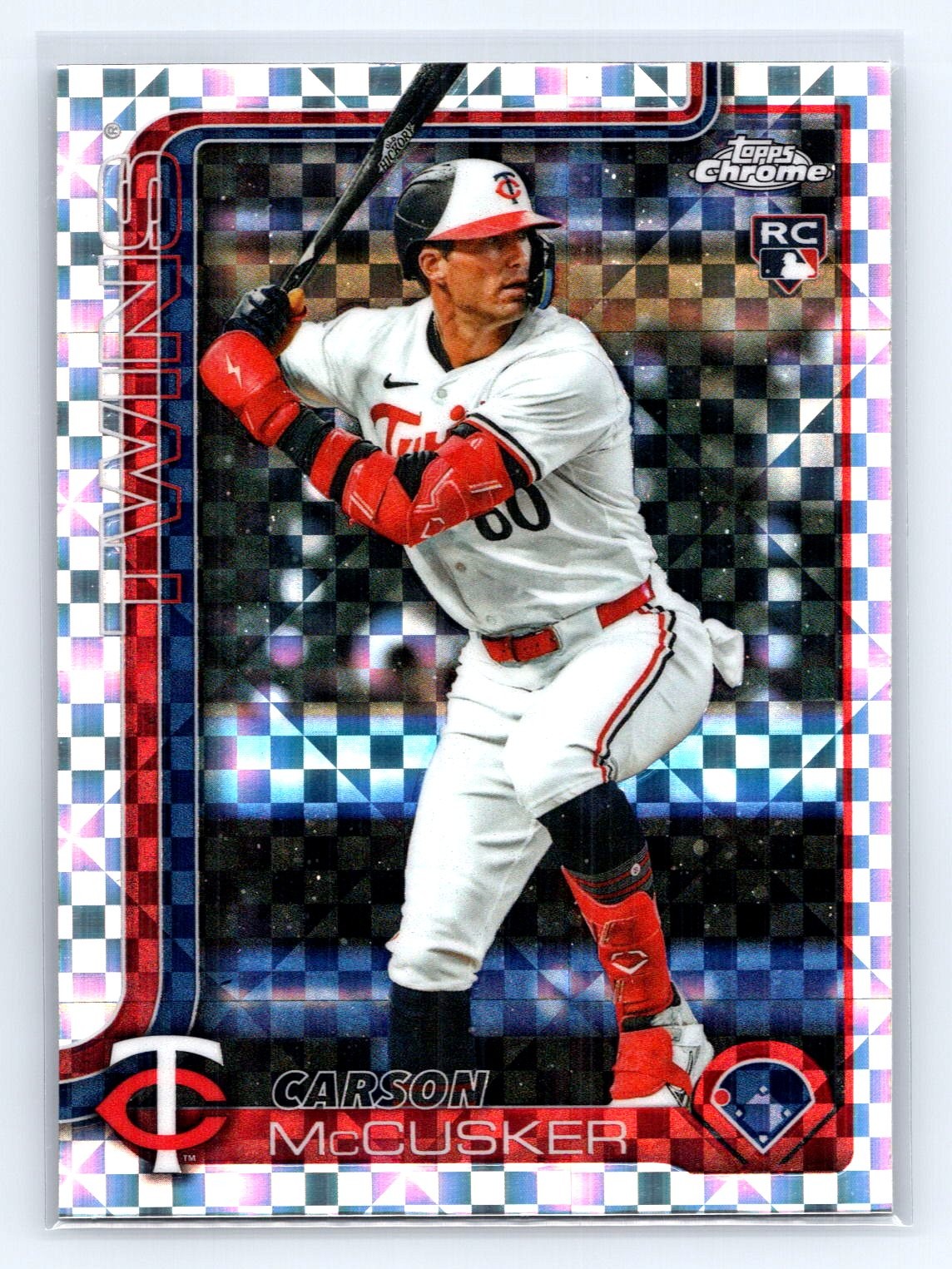 2025 Topps Chrome Update #USC155 Carson McCusker X-Fractors
