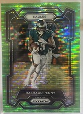 2023 Prizm Rashaad Penny Eagles Green Pulsar #242 COLOR MATCH Seahawks