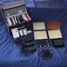 Aputure Amaran HR672KIT 3-Light LED Panel Kit w/ Batteries, Remotes, Case