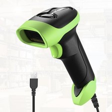 NetumScan Handheld USB 2D Barcode Scanner Reader Green