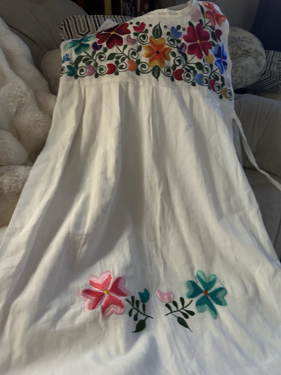 sachin and babi light blue dress Guatemalan huipiles | Embroidery