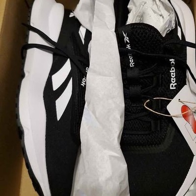 Reebok Cityride Men's Running Shoes Black White Size 8 NIB