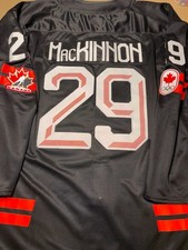 CANADA 2026 Olympics #29 Nathan MacKinnon BLACK Jersey 2XL Stitched AVALANCHE