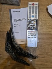 TOSHIBA TV STAND AND REMOTE 32LV2353DB NEW SPARE PARTS