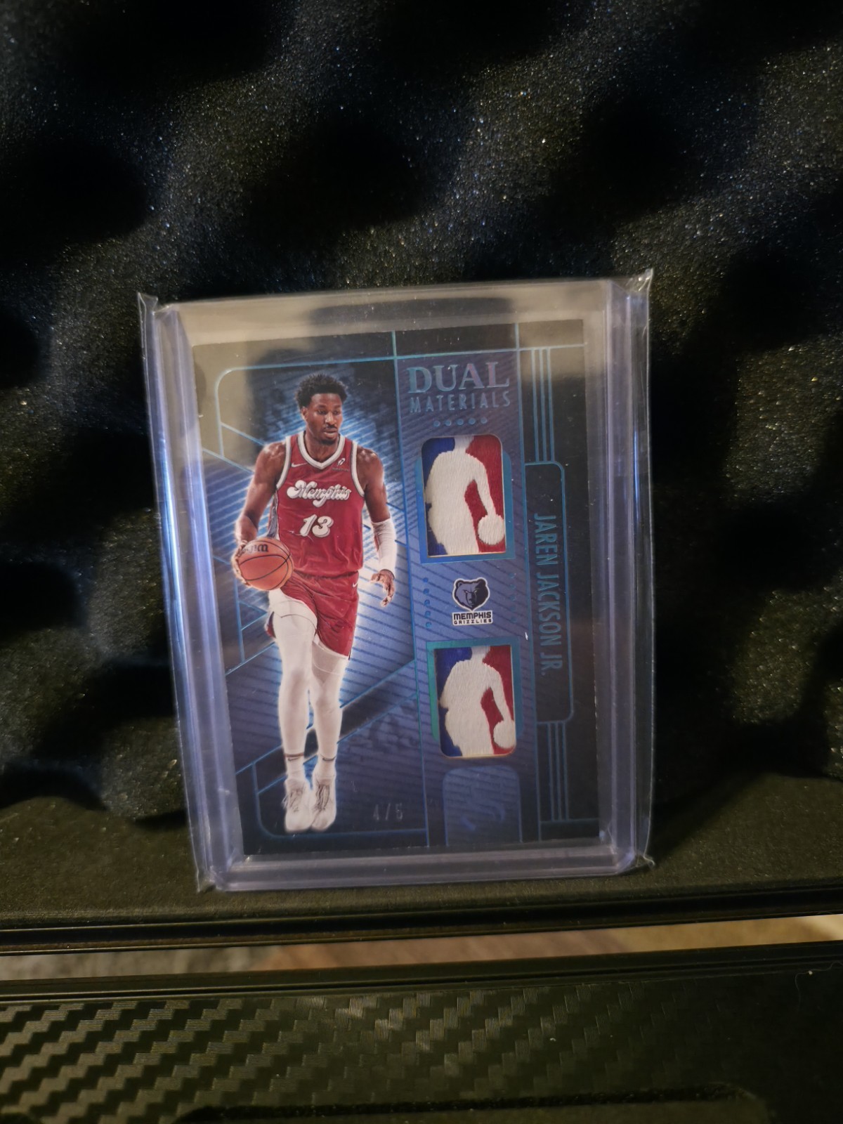 2024-25 Panini Silhouette Dual Materials Dual Logoman Jaren Jackson Jr. /5