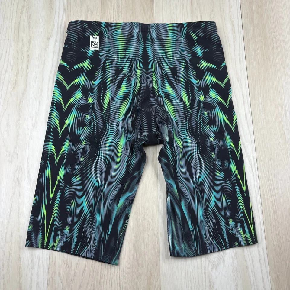 Traje de baño corto TYR Venzo para hombre acero verde Genesis Jammer cintura alta talla 36 Foto 2 de 4