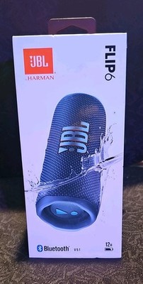 JBL FLIP 6 Wasserdichter .Tragbarer Bluetooth Lautsprecher Blau   NEU - IP67 mit