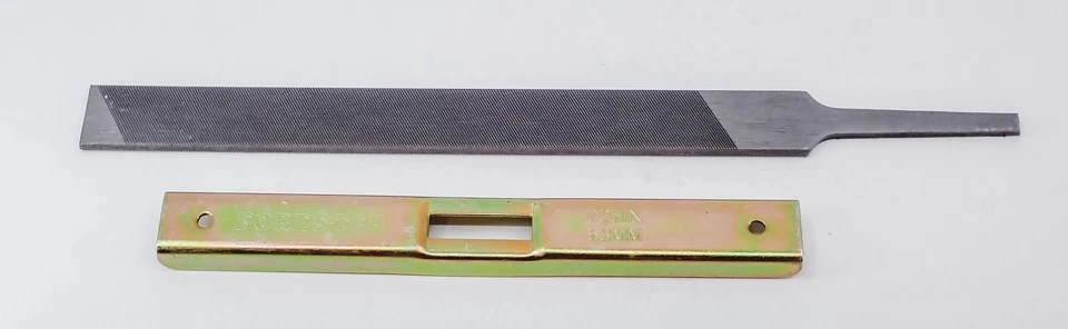 MOTOSIERRA FORESTER .025 RAKER HERRAMIENTA DE CALIBRE DE PROFUNDIDAD Y LIMA PLANA Foto 4 de 4