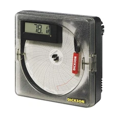 DICKSON SL4100 Circ Chart Recorder, 4in Dia, 24hr/7day 2HZD1
