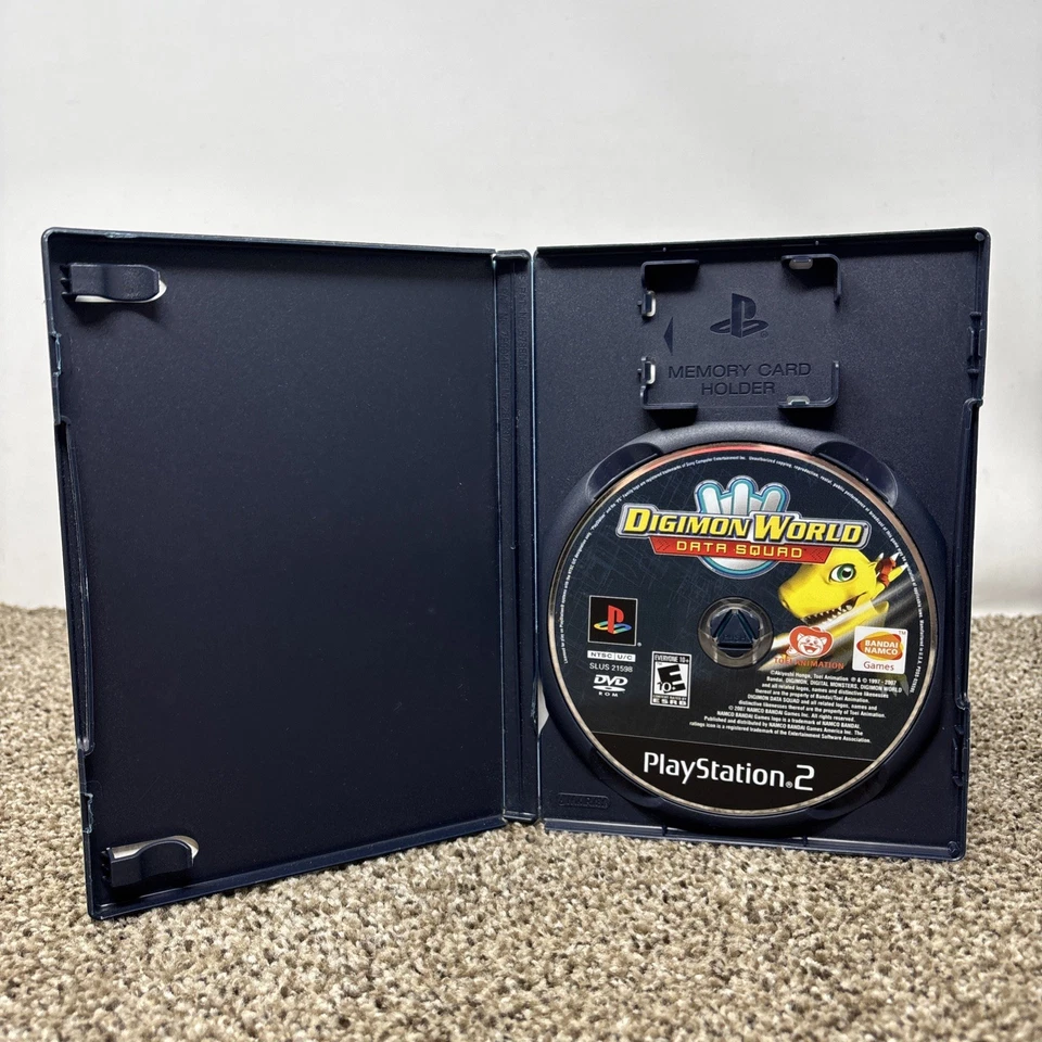 Digimon World: Data Squad No Manual Tested  (Sony PlayStation 2, 2007) - Image 3 of 4