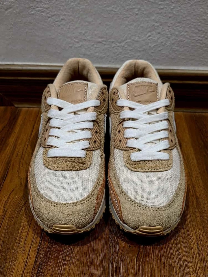 Nike Air Max 90 Cork CW6209-212 - PRE-OWNED - Excellent Condition - RARE - Image 4 of 4