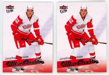 2008-09 Fleer Ultra Rookie Jonathan Ericsson #216 (2)