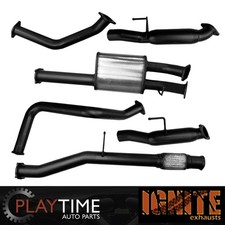 3.5" To 3" Cat Back Exhaust For Silverado 1500 6.2L V8 Rear Hotdog / Resonators