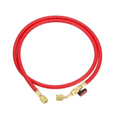 3Pack 1/4 SAE Refrigerant Charging Hose 4.9ft 800PSI 4000PSI Gauge Hose for HVAC