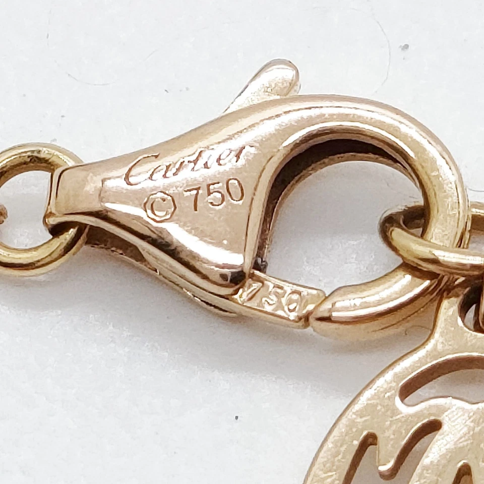 NO TARIF Cartier Bracelet Damour Sapphire Gold 2880644 - Photo 2/4