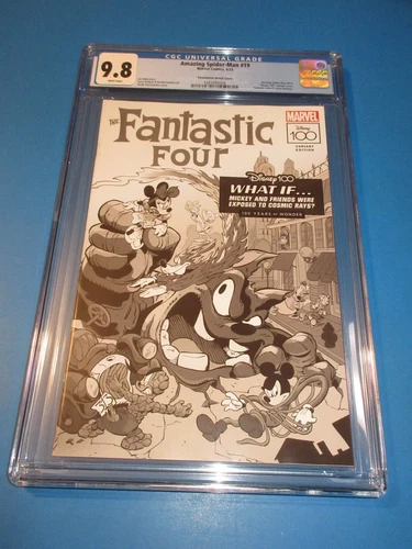 Amazing Spider-man #19 Disney Rare 1:100 Sketch Variant CGC 9.8 NM/M  Gem Wow