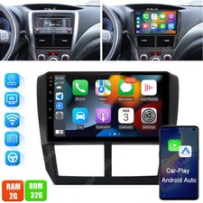 For Subaru Forester Impreza 2007-2013 Car Stereo Radio Android 15.0 WIFI CarPlay