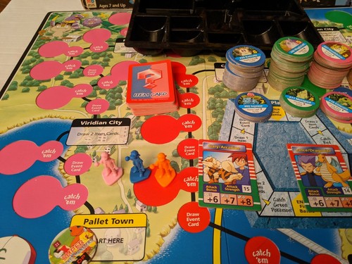 1999 Pokemon Master trainer Board Game Replacement Parts U PICK POG Card Token - Picture 4 of 215