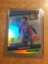 2020-21 NBA Hoops Basketball We Got Next Foil Insert # 19 Saddiq Bey RC