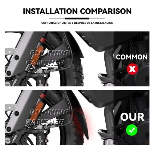For ktm 390 Adventure ADV 20-23 Front Fender Mudguard Guard Extension Protector - Picture 3 of 8