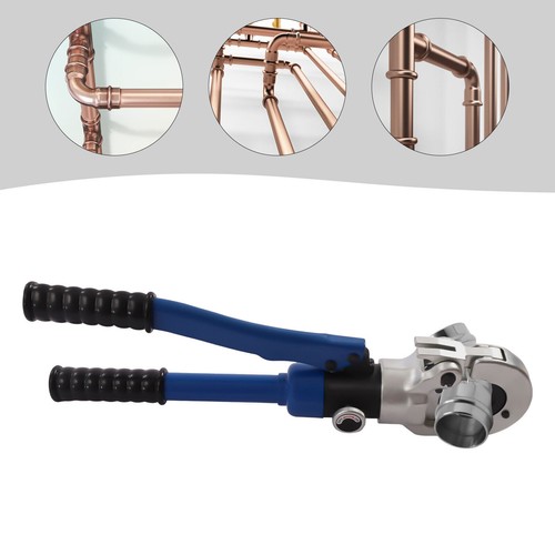 Rust-proof Copper Pipe Propress Crimper Pressing Pliers W/ 1/2" 3/4" 1" Jaw New - Picture 3 of 7