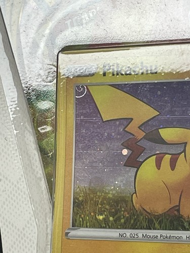 Pokemon TCG Pikachu Holo Swirl Darkness Ablaze Swsh 039 Sealed Corner - Picture 4 of 10