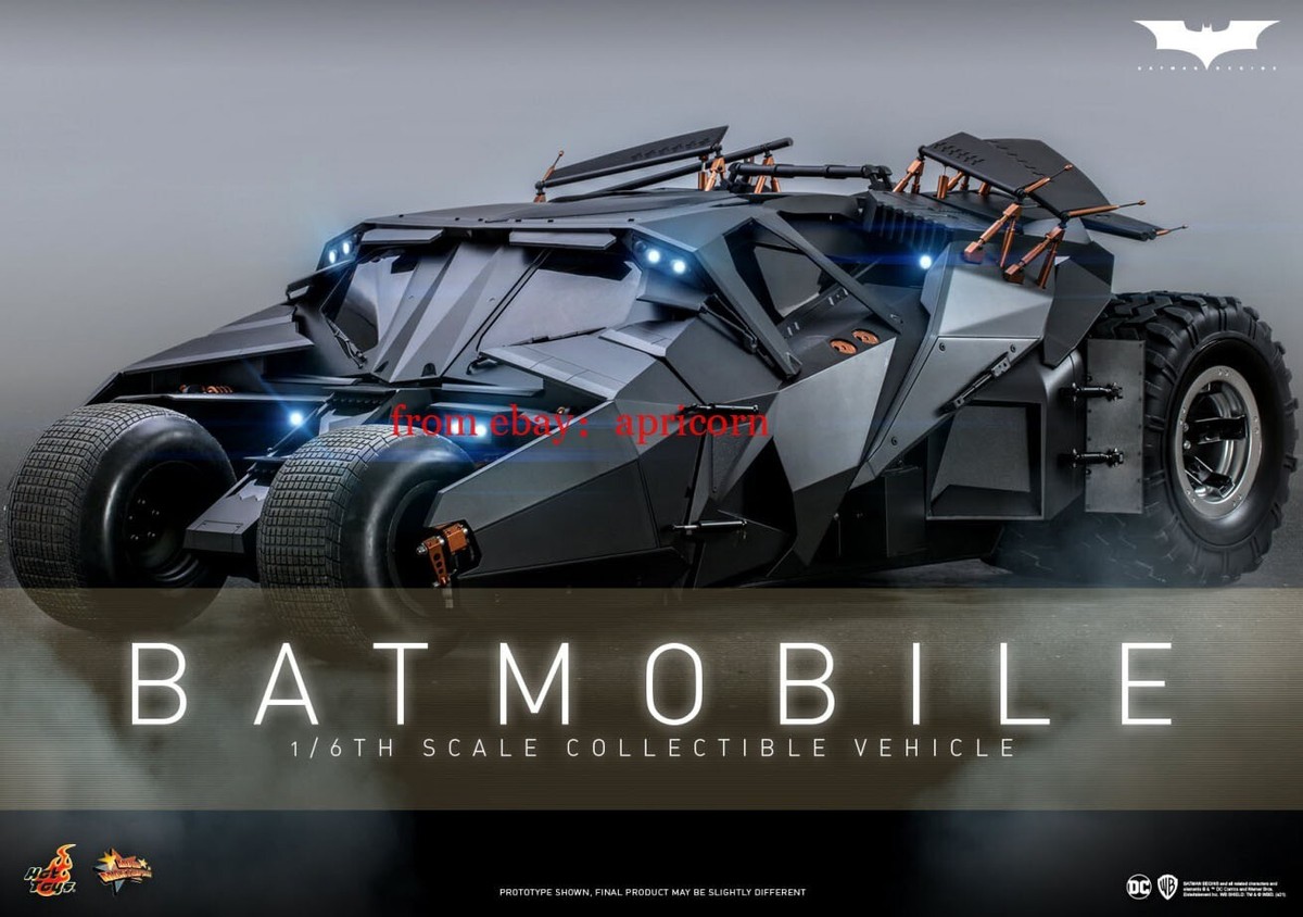 Hottoys MMS596 Batman Batmobile 1/6 Collectible Figure Model 29