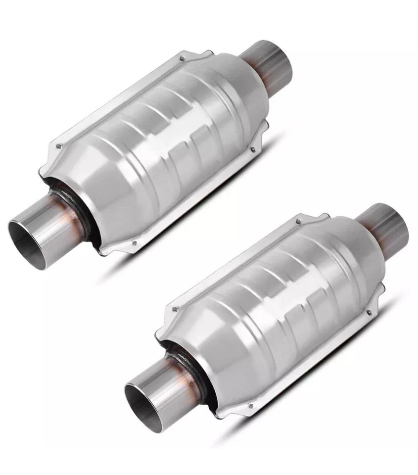 For All Chevrolet Dual Catalytic Converters Direct Fit Design Long Durability - Image 2 of 4