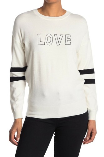 Long Sleeve Womens Crew Neck Sweater 