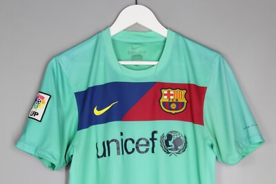 BARCELONA SPAIN 2010/2011 AWAY SHIRT JERSEY CAMISETA XXL NIKE #7