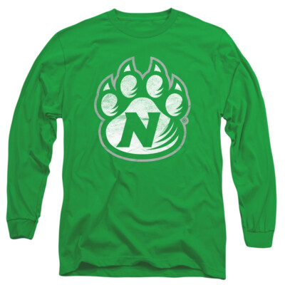 NW Missouri Adult Long Sleeve T-Shirt Bearcats Primary, Kelly