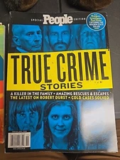 People : True Crime Stories Magazine 2020.Golden State Killer,Robert Durst T-169