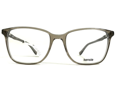 Kensie Girl Eyeglasses Frames Appreciate DO Gray Clear Square Full Rim 51-17-140