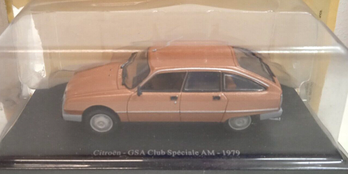 Modèle Réduit Voiture 1/43 Citroën GSA Club Spécial 1979 - Collection Atlas/IXO, Boîte CIT41