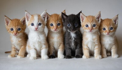 Kitten Baby  Cute Cat Modern Wallpaper Picture Background Funny 2025 JPEG