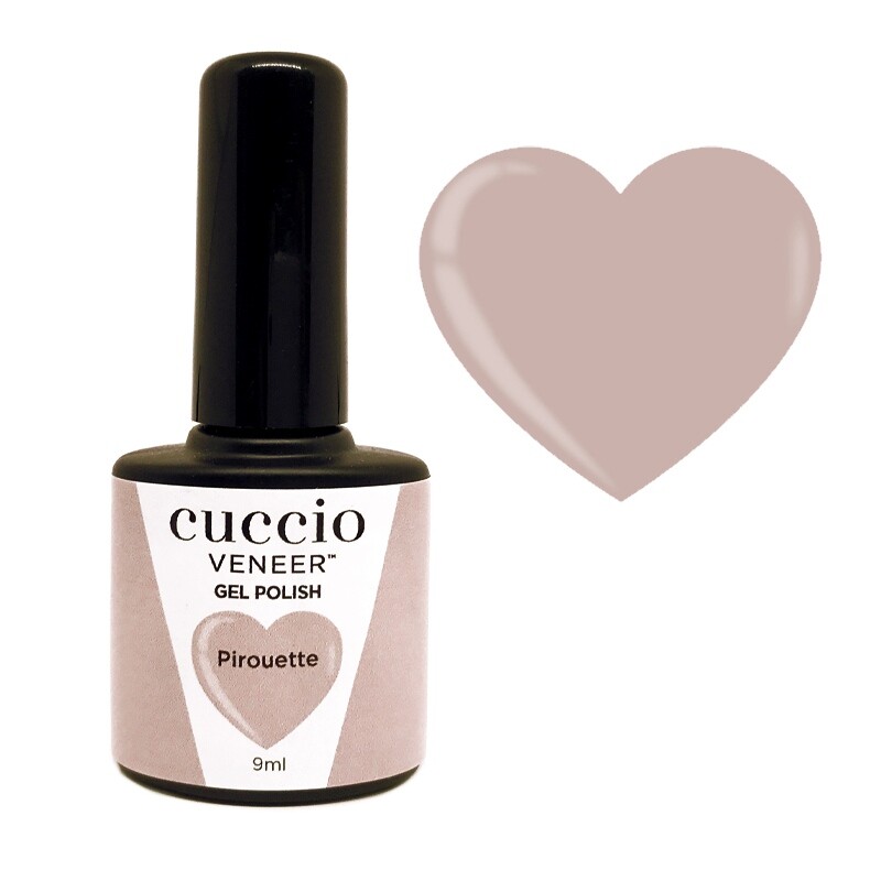 Cuccio Veneer Gel Nail Polish UV LED Ballerina - Pirouette 9ml